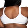 Beauty Back Full Figure Wirefree Extended Side and Back Smoother Bra 71267, Star White, 38DD view 3