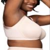 Beauty Back Full Figure Wirefree Extended Side and Back Smoother Bra 71267, Sheer Quartz, 42D view 2