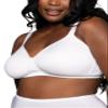 Beauty Back Full Figure Wirefree Extended Side and Back Smoother Bra 71267, Star White, 36C view 1