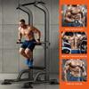 SogesPower Power Tower Dip Station Pull Up Bar for Home Gym Adjustable Height Strength Training Workout Equipment view 4