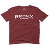 0232. Vintage New York Bronx NYC Street wear for Men T Shirt (Maroon, 2X Largel) view 1
