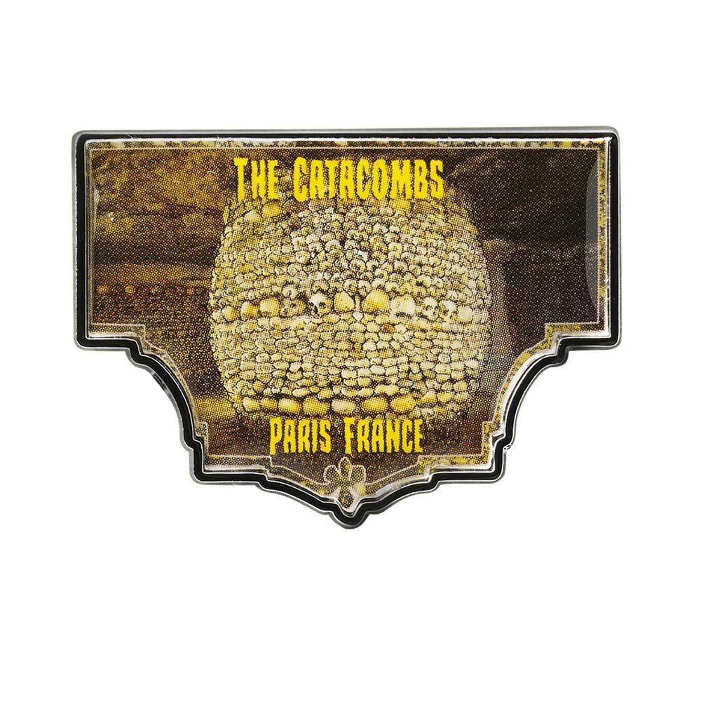 Collectible Novelty Pin for Backpack, Scarf - Made From Jeweler Class Metal - Spartan and the Green Egg Explorer Pin Series: The Catacombs - Paris, France (425)