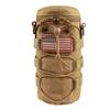 AMYIPO Water Bottle Pouch Molle Tactical Holder Storage Bag for 32oz Carrier (Khaki) view 1