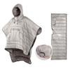Camp Poncho Sleeping Bag Wearable Hooded Blanket - Envelope Lightweight Thermal Cloak Cape Windproof with Premium Stuff Compression Sack for Backpacking Hiking Hunting Fishing Outdoor Sport view 1