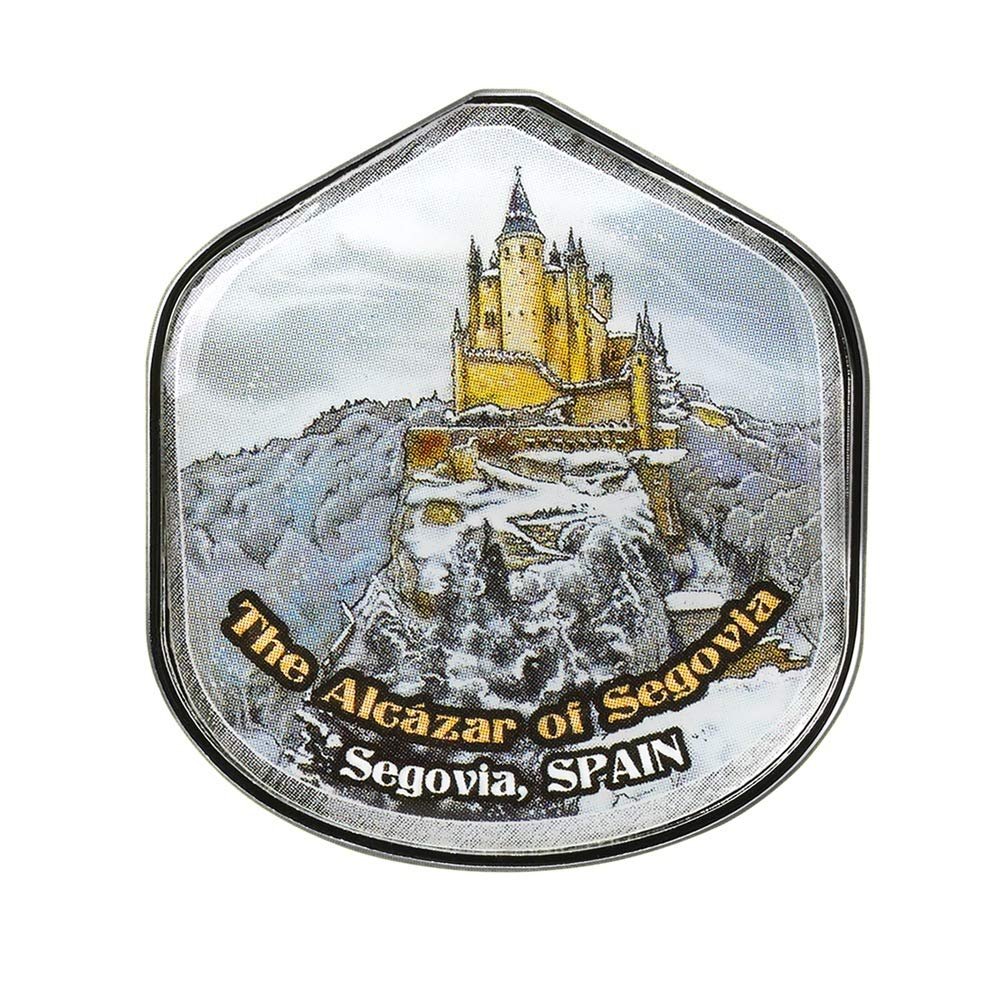 Collectible Novelty Pin for Backpack, Scarf - Made From Jeweler Class Metal - Spartan and the Green Egg Explorer Pin Series: The Alcazar of Segovia, Spain (247)