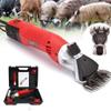 Multifunction Electric Clipper Sheep Shears Machine Sheep Scissors Animal Wool Grooming Hair Electric Goat Shears Professional Heavy Duty Electric Shearing Clippers with 6 Speed 500W view 1