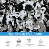 CHURERSHINING Boat Flooring EVA Foam Boat Decking Camo Marine Carpet Faux Teak Sea Decking Mat Non-Slip Self Adhesive Flooring Sheet for Motorboat Yacht RV Kayak Surfboard 94x35 view 3