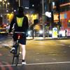 fixinus LED Turn Signal Safety Vest with Direction Indicator, USB Charging & Adjustable Bike Pack Accessory Guiding Light for Night Running Walking Cycling Gear - LED Glowing Reflective Backpack view 3
