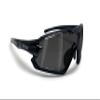 Bertoni Sport Sunglasses Cycling MTB Running Ski Golf Sport Sunglasses Cycling MTB Running Ski Golf Removable Sport Prescription Carrier Included mo mod. QUASAR (Black/Silver Mirror) view 1