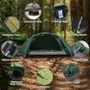 camppal 1 Person Tent for Camping Hiking Mountain Hunting Backpacking Tents 4 Season Resistance to Windproof Rainproof and Waterproof view 4