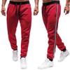 WUAI-Men Fashion Jogger Athletic Pants - Classic Gym Sport Pants Bodybuilding Workout Running Slim Fit Sweatpants(Red,X-Large) view 2