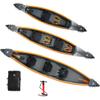 Aqua Marina Unisex Kayak, Orange/Grey, 2 Person - 440 cm view 1