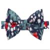 Spring Notion Boys' Cotton Floral Bow Tie, 42-Blue/Red Small view 1
