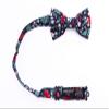 Spring Notion Boys' Cotton Floral Bow Tie, 42-Blue/Red Small view 2