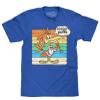 Tee Luv Men's Cocoa Puffs T-Shirt - Retro Sonny Cuckoo Bird Cereal Shirt, Royal, S view 1