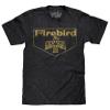 Tee Luv Men's Pontiac Firebird Graphic T-Shirt, Charcoal Heather, XXL view 1
