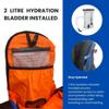 TerraWest Core Avalanche Kit,Ski Backpack including Recco & Removable Back Protector, Hydration Bladder, Avalanche Shovel, Avalanche Probe, Backcountry Skiing, Snowboarding, Snowmobiling (Black) view 4