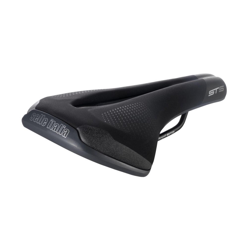 Selle Italia, ST 5 Flow, Saddle, 276 x 155mm, 396g, Black/Hi-Viz (SI510814)