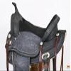 HILASON Western Horse Treeless Trail Pleasure American Leather Saddle | Barrel for Horses view 4