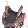 HILASON Western Horse Treeless Trail Barrel American Leather Saddle | for Horses view 4