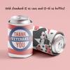 VictoryStore Veterans Day Can Coolers  Patriotic Thank You Veterans Drink Sleeves  Set of 24  12oz Can & Bottle Coolers  Reusable Foam Beverage Sleeves for Military Holidays & Events view 3