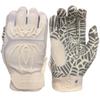 Spiderz Adult Hybrid Batting Gloves Pair-XL-White/White view 1