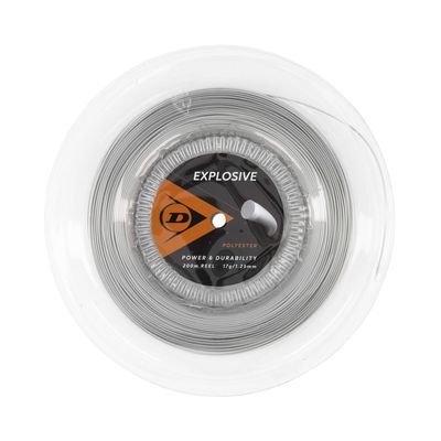 Dunlop Sports Explosive Polyester 17G Tennis String, 660' Reel