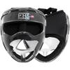Field Hockey Face Mask Clear Transparent Penalty Corner Protection Black Padding (Junior) view 1