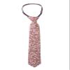 Spring Notion Boys' Cotton Floral Skinny Zipper Tie, Brown Large view 1