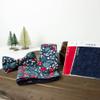 Spring Notion Men's Cotton Floral Print Bow Tie, 42-Blue/Red view 4