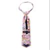 Spring Notion Boys' Cotton Floral Skinny Zipper Tie, Ivory Small view 2