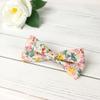 Spring Notion Men's Cotton Floral Print Bow Tie, 33-Ivory view 3