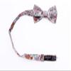 Spring Notion Boys' Cotton Floral Bow Tie, 27-Blue/Pink Medium view 2