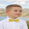 Spring Notion Boys' Cotton Floral Bow Tie, 40-Mustard Large view 3