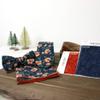 Spring Notion Boys' Cotton Floral Bow Tie, 35-Navy/Orange Medium view 4