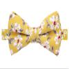 Spring Notion Boys' Cotton Floral Bow Tie, 32-Mustard Medium view 1