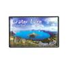 Collectible Novelty Pin for Backpack, Scarf - Made From Jeweler Class Metal - Spartan and the Green Egg Explorer Pin Series: Crater Lake National Park  Oregon, USA (263) view 1