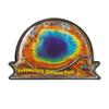 Collectible Novelty Pin for Backpack, Scarf - Made From Jeweler Class Metal - Spartan and the Green Egg Explorer Pin Series: Grand Prismatic Hot Springs - Yellowstone National Park, USA (268) view 1