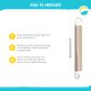 SkyBound Trampoline Springs - 5.5 Inch, 48 Stainless Steel Springs - Heavy Duty Trampoline Springs - Weather Resistant Galvanized Steel with Rubber Tipped Hooks - Spring Replacement Kit with T-Hook view 3