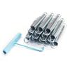 SkyBound 7.5" Inch Replacement Trampoline Springs - Heavy-Duty Galvanized Steel - Set of 24 view 1