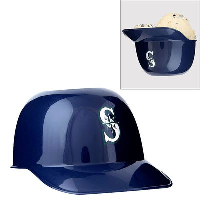 Rawlings Official MLB Batting Helmet Ice Cream/Snack Bowl, 24 Count, Seattle Mariners