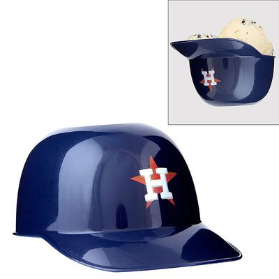 Rawlings Official MLB Batting Helmet Ice Cream/Snack Bowl, 24 Count, Houston Astros
