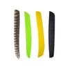 AMEYXGS Archery Full Length Feathers Right Wing Spiral Wrap Archery Arrow Turkey Feather for Flu Flu Arrows (Yellow) view 3
