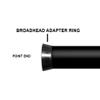 Easton BAR 4 - Broadhead Adapter Rings black view 3