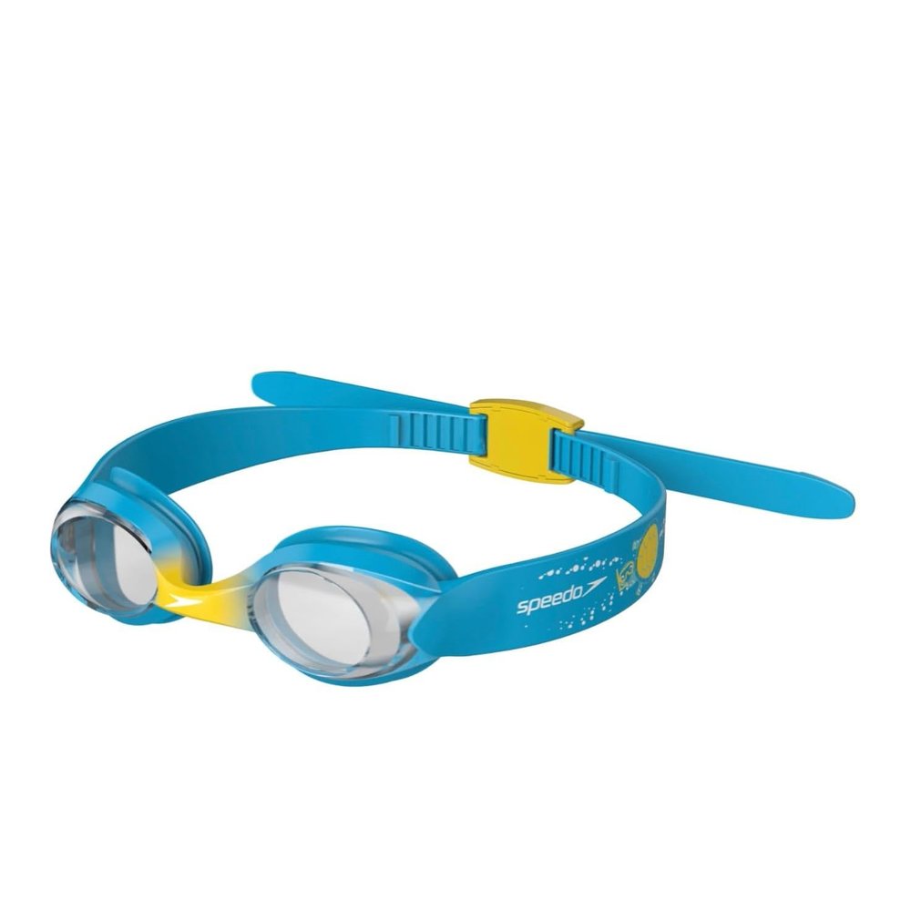 Speedo Infant Illusion Kids Swimming Goggle One Size Turquoise Yellow Clear