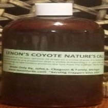 Lenon's Coyote Nature Call Coyote Lure 16 oz Long Liner Special