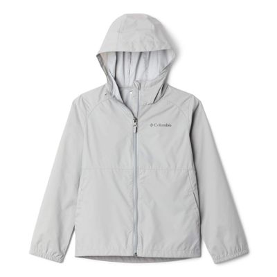 Columbia Youth Girls Switchback II Jacket, Columbia Grey, XX-Small