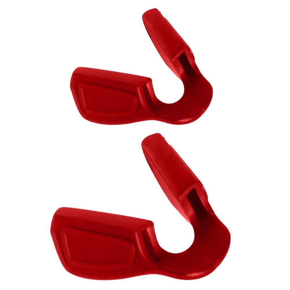 2 Pair Red Replacement Nosepieces Nosepads for Oakley OO9290