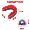 MENOLY Youth Mouth Guard - 5 Packs Football Mouth Guard, BPA Free Mouth Guard with Portable Case, Mouth Guard Sports for Boxing, Basketball, Lacrosse, MMA, Hockey, Wrestling, Soccer view 2