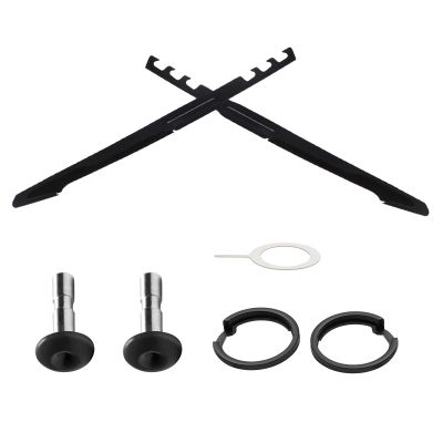 Black Replacement Icon Ring & Screws & Temple Slider for Oakley OO9290